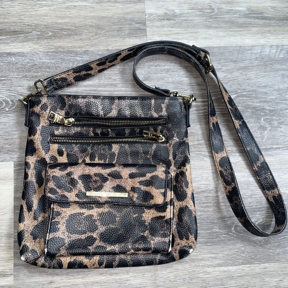 Women’s Steve Madden Leopard Print Purse Crossbody